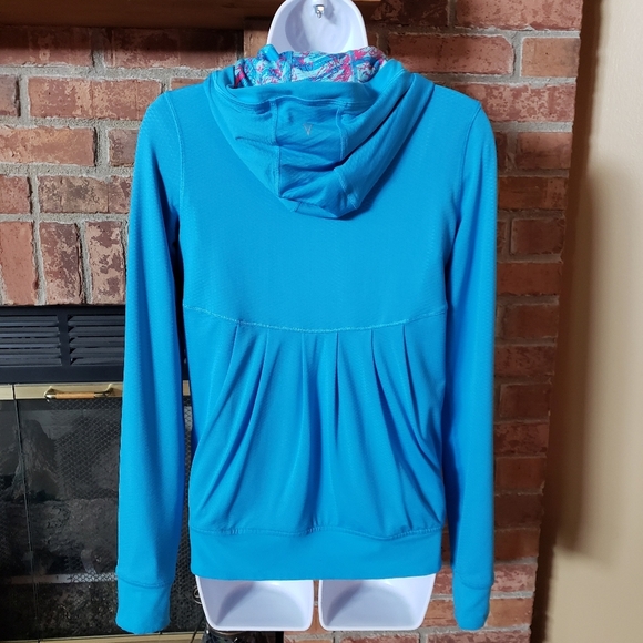 Ivivva Reversible Blue Jacket - Picture 5 of 8